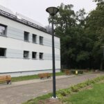 Kompozit 3 méteres AGN lámpaoszlop – talplemezes